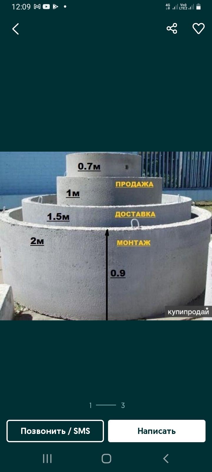 Кольца для септика