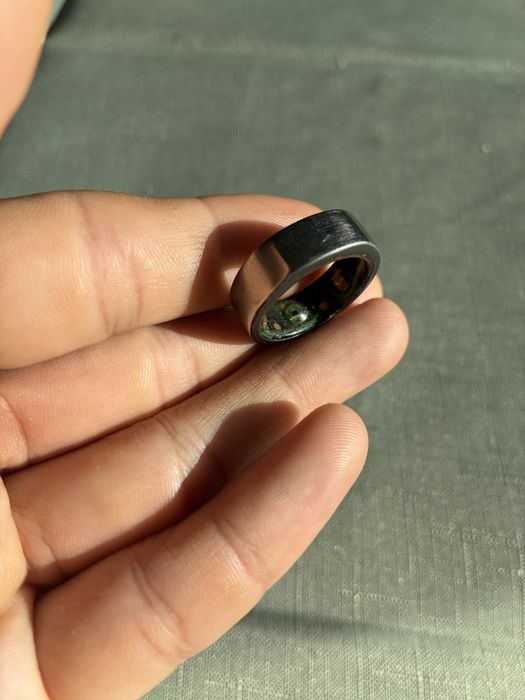 Oura ring Gen 2 brushed silver size 10
