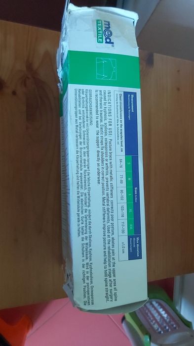 Corset pentru corectarea posturi