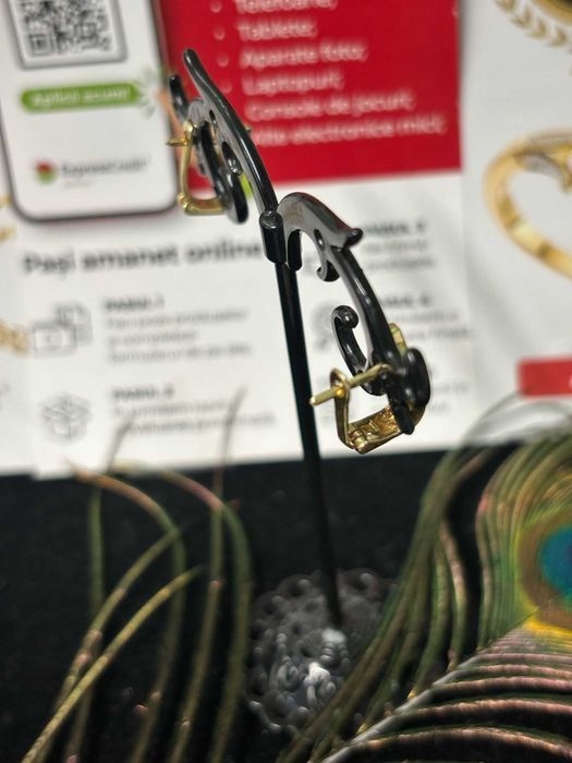 Cercei aur 14K 2.51g (B.58113.3-Tatarasi) Garantie 2 ani-964 Lei