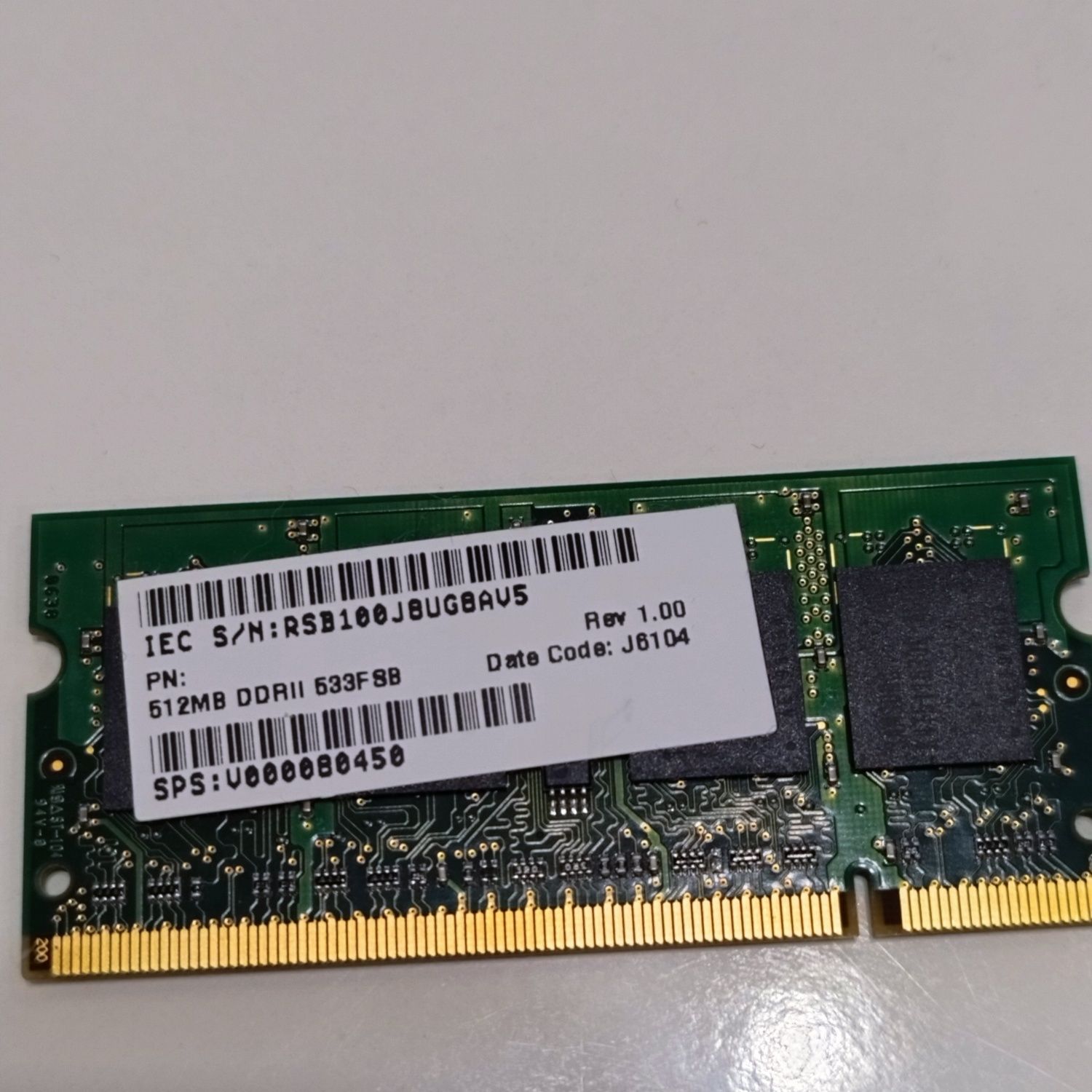 Рам памет за лаптоп 1гб  и  512мб  ддр2 RAM DDR2