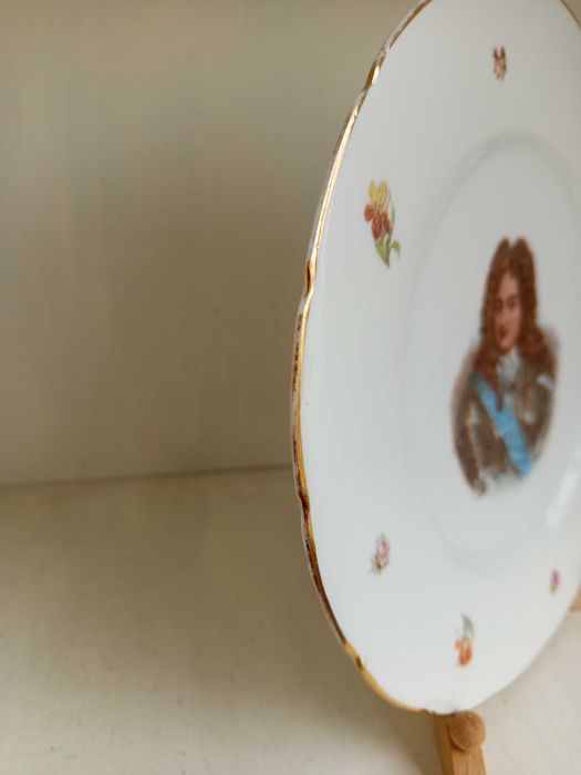 Порцелан чиния Meissen колекционерска Philippe d' Orleans