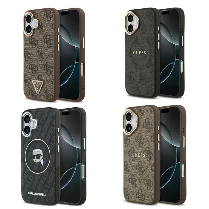 Оригинални калъфи Guess и Karl Lagerfeld за iPhone 17 серия