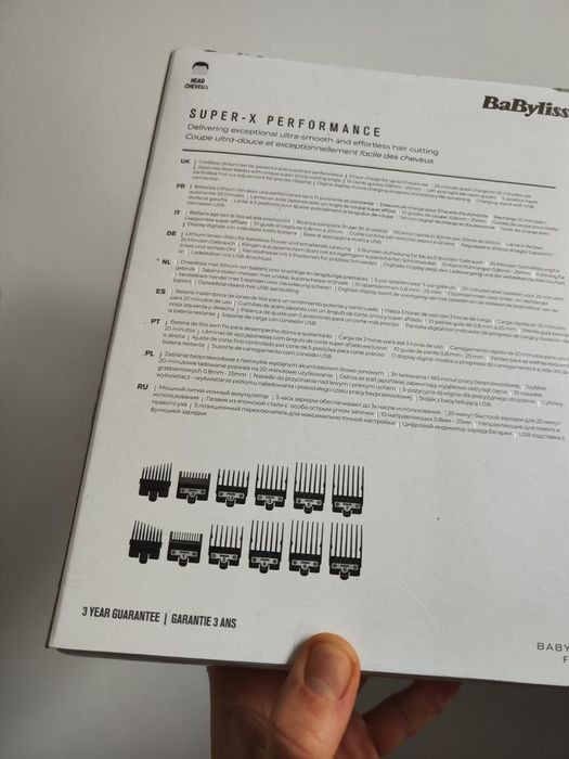 Aparat de tuns și aranjat barba babyliss