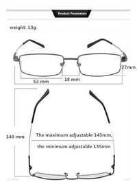 Лека титаниева рамка за очила