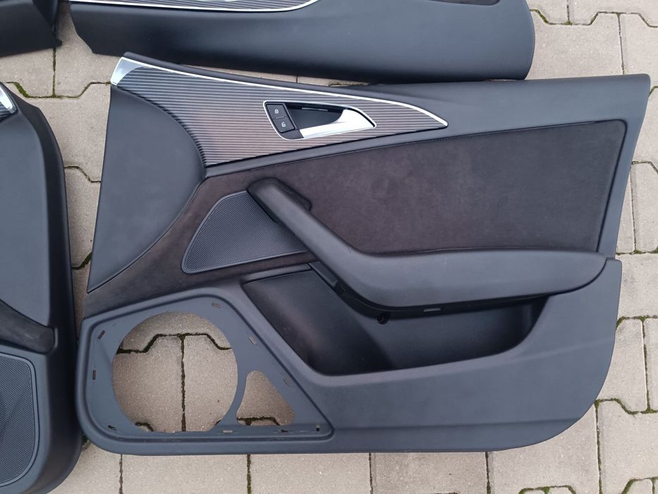 Спортен кожен салон за ауди А6/audi a6/2012-2018г/C7/s line