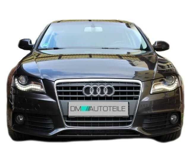 Фарове Ауди А4 Б8 ЛЕД Audi A4 B8 LED 8K 07-11г Нови тунинг Тъмни