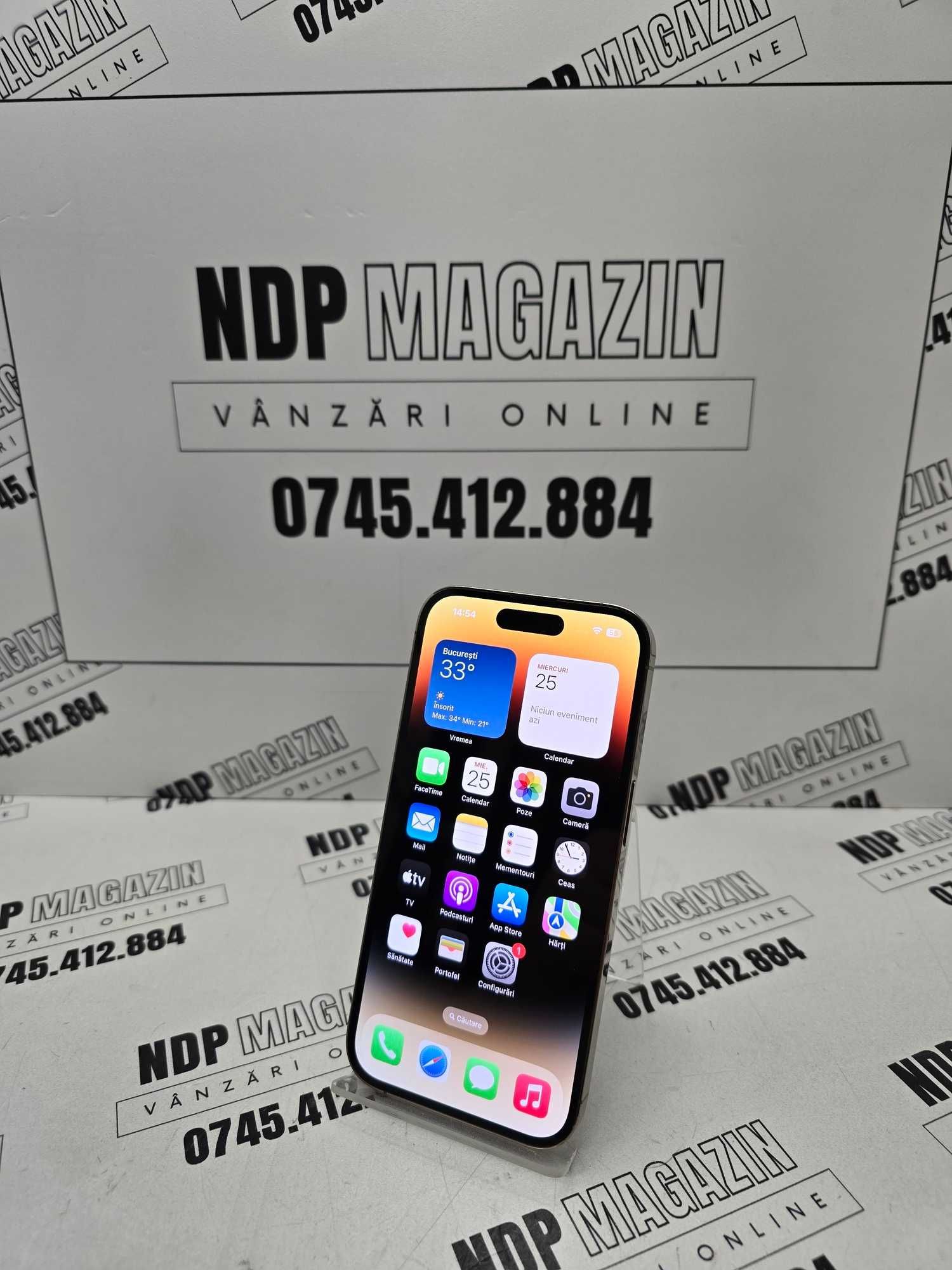 NDP Amanet NON-STOP Calea Vitan Nr.121 iPhone 14 PRO Gold (36371)