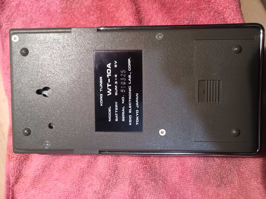 Vand Korg tuning standard WT-10A