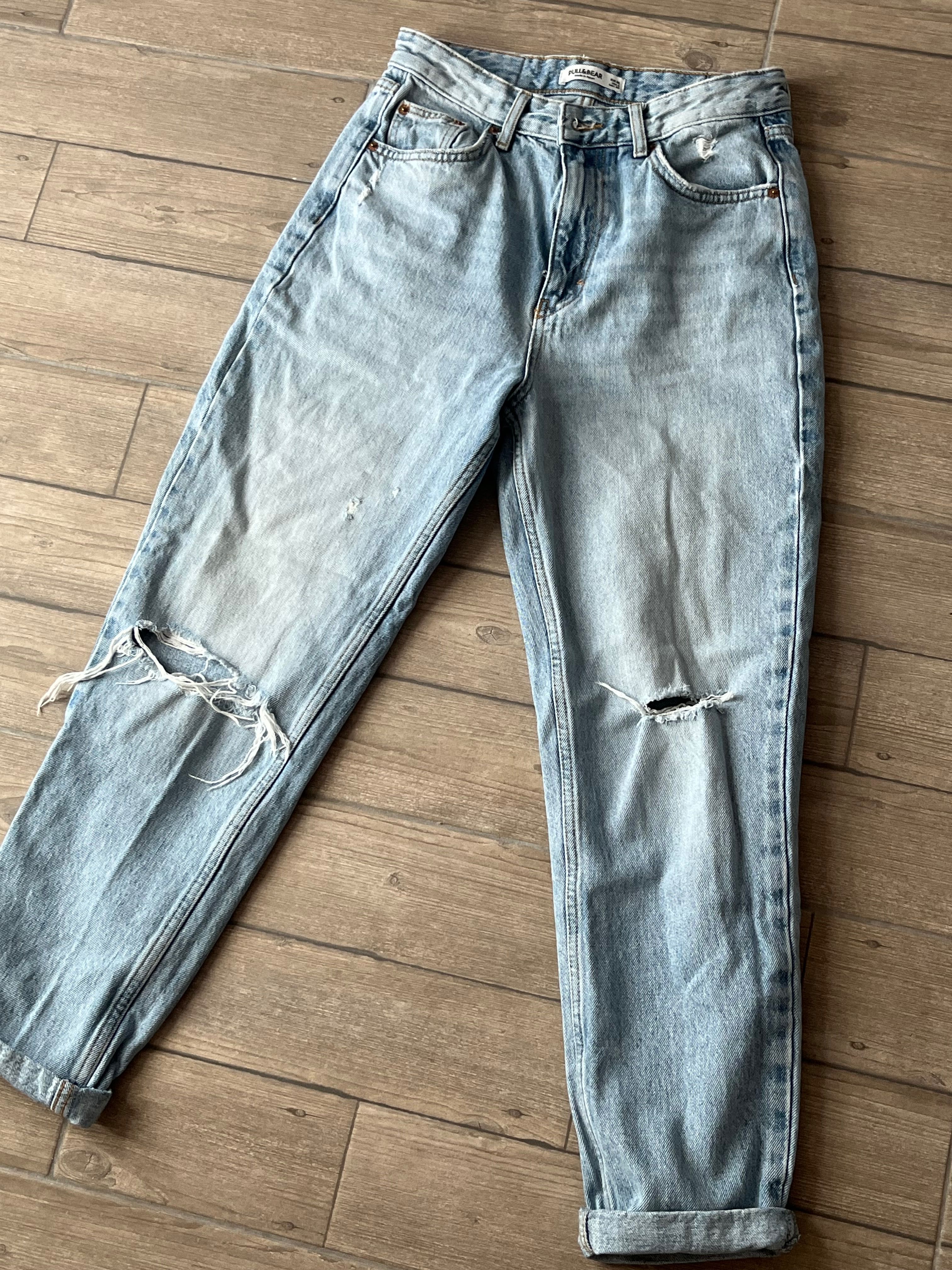Дънки Pull&bear, не са носени, но са без етикет