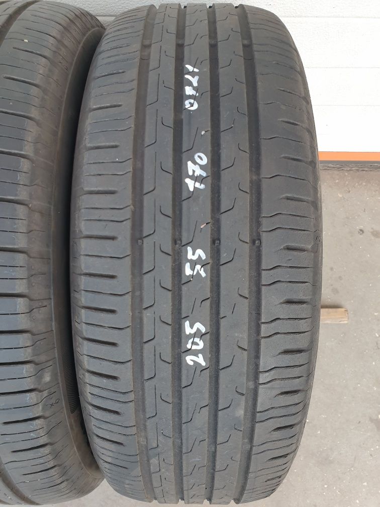 Летни гуми 4 броя CONTINENTAL EcoContact6 205 55 R17 дот 0721