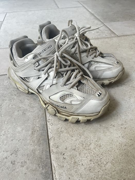 Balenciaga track alb