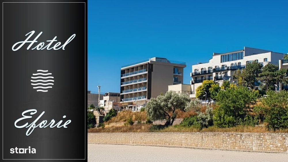 Hotel nou in Eforie Nord | Primul rand la Mare | 37 unitati cazare