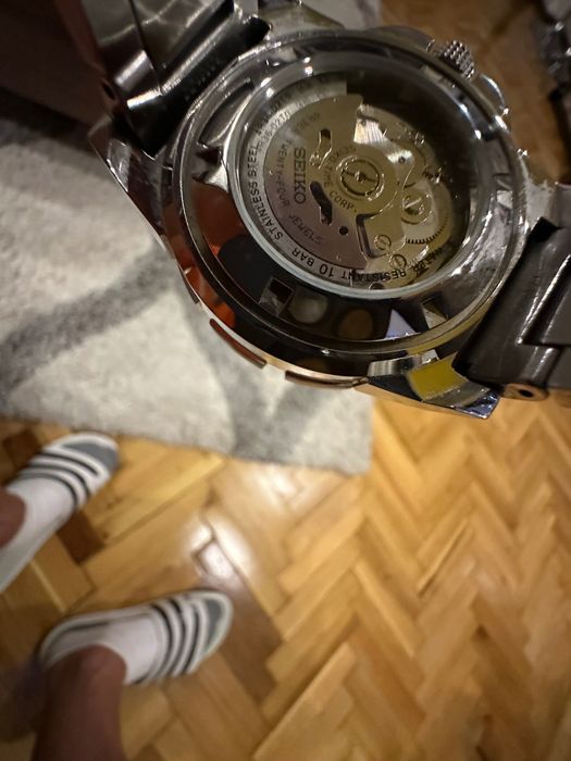 Seiko Monster Blue Ice Уникат!