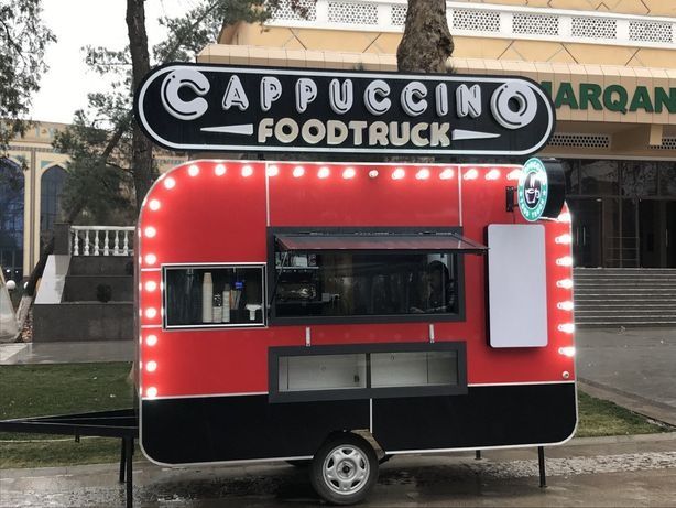 Foodtruck (furgonchik) Fast food uchun ideal