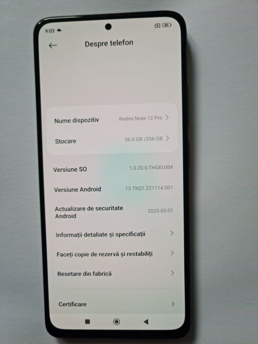 Redmi Note 12 pro NFC
Xiaomi Redmi Note 12 Pro 4G NFC Dual SIM
