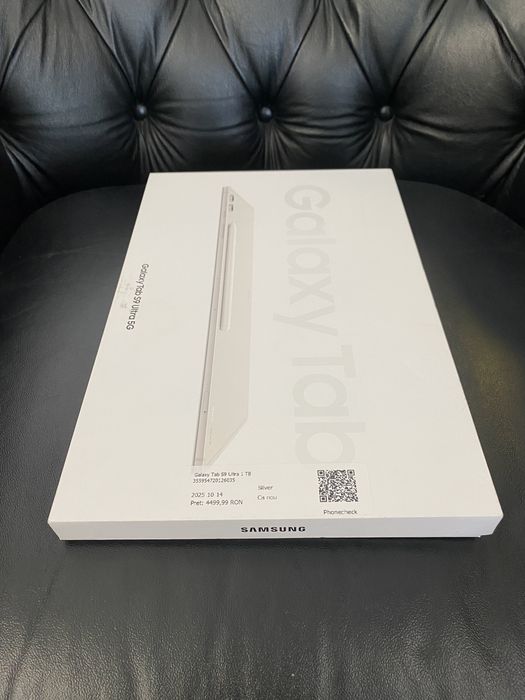 Galaxy Tab S9 Ultra / 1 TB / Silver / Ca nou |