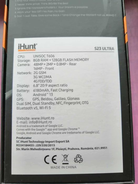Vand I Hunt S23 Ultra