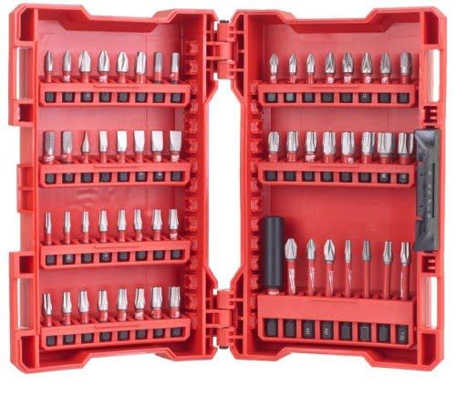 Промоция!Ударни битове 56 части Shockwave Wear Guard Milwaukee