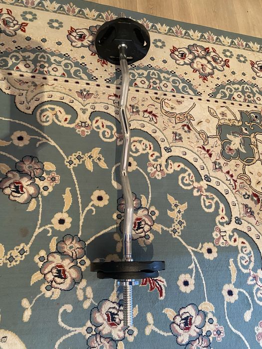 штанга гриф кривой