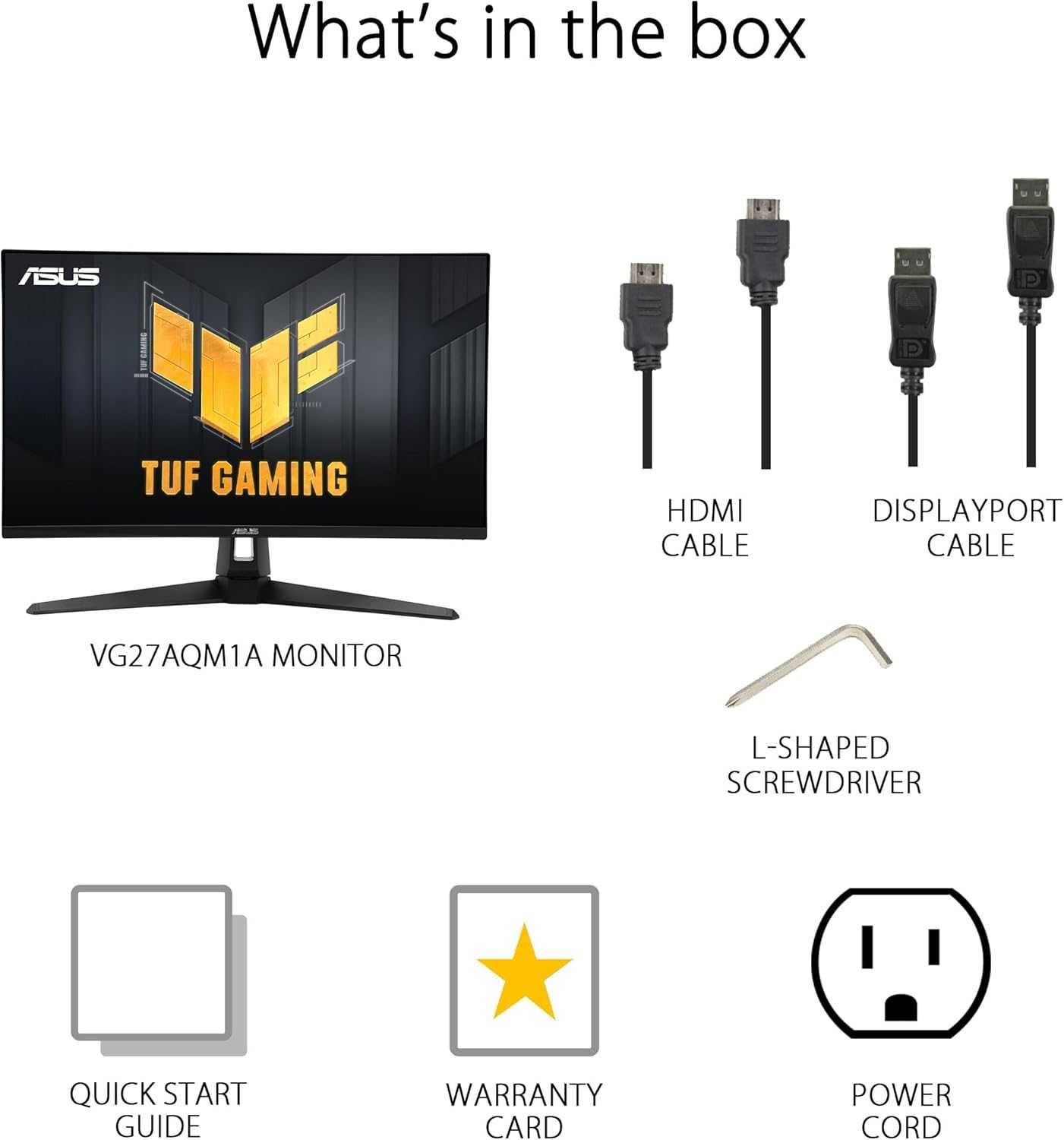 [НОВЫЙ] Монитор ASUS TUF VG27AQML1A | 27" 2K 260Hz Fast IPS