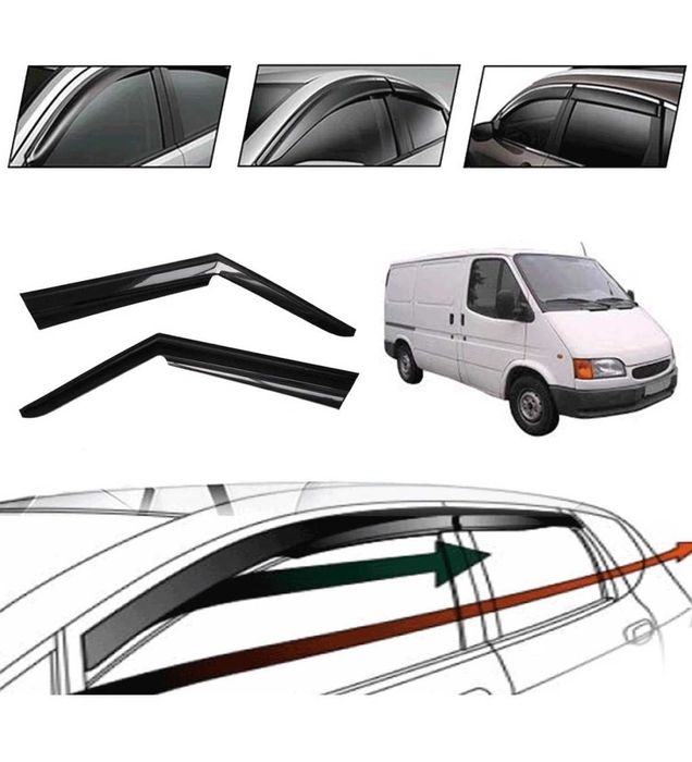 Ветробрани за Ford Transit 1997-2002 Комплект Предни 2 броя