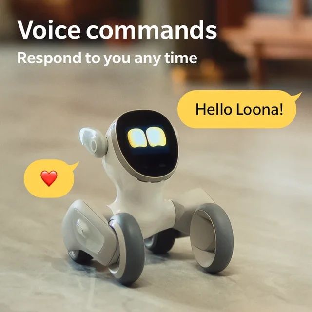 Умный робот "Loona" pet robot. + Зарядная станция.