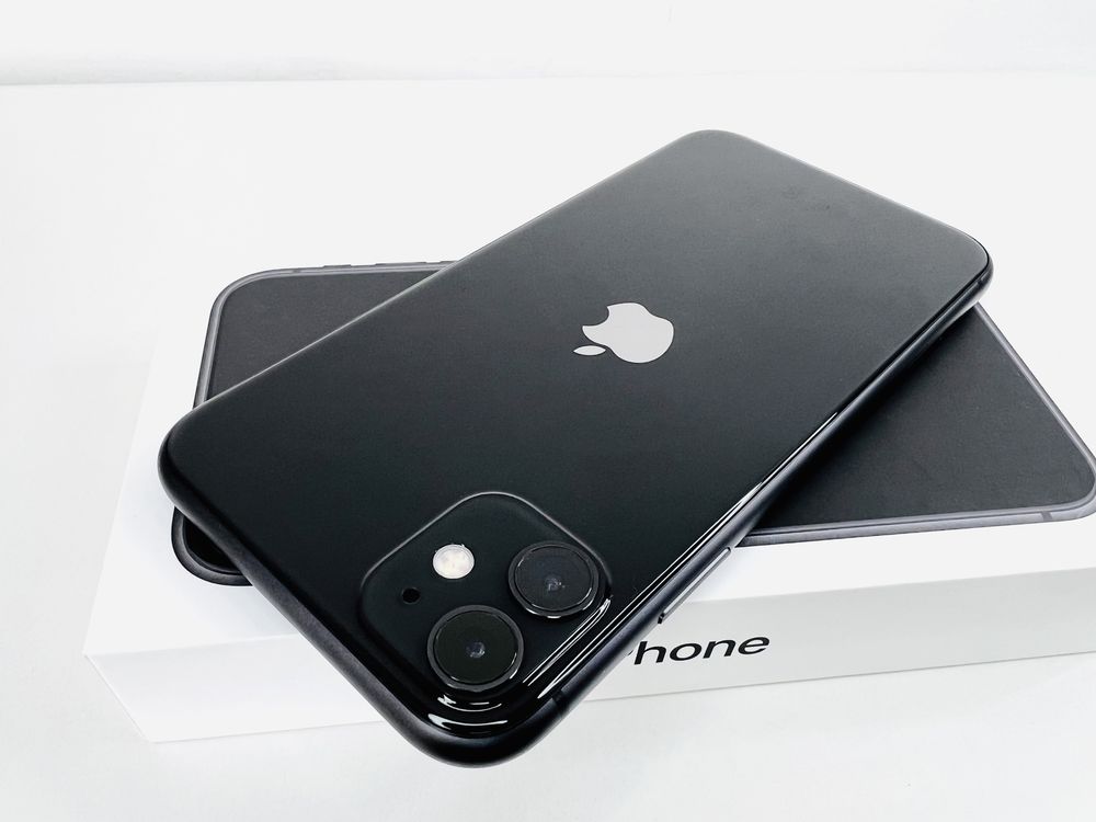 Apple iPhone 11 128GB Black Отличен! Гаранция!