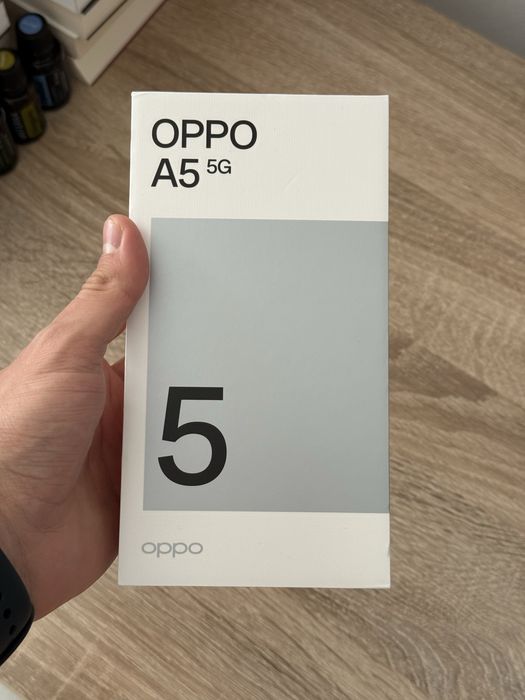 OPPO A5 5G, 4GB/128 GB, Black Green, Nou, sigilat, garanție