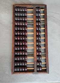 Abac numaratoare socotitoare veche vintage chinezeasca din lemn