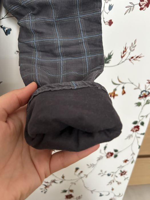 Set 2 perechi pantaloni captusiti marimea 104