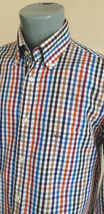 Paul & Shark  Cotton Mens Size 41 M - L ОРИГИНАЛ! Мъжка Риза!