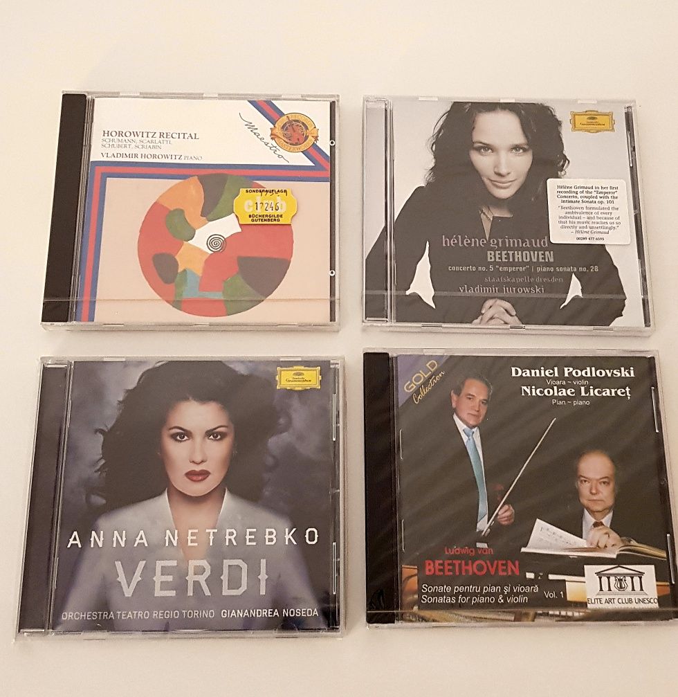 cd audio dvd muzica clasica netrebko sophie mutter grimaud