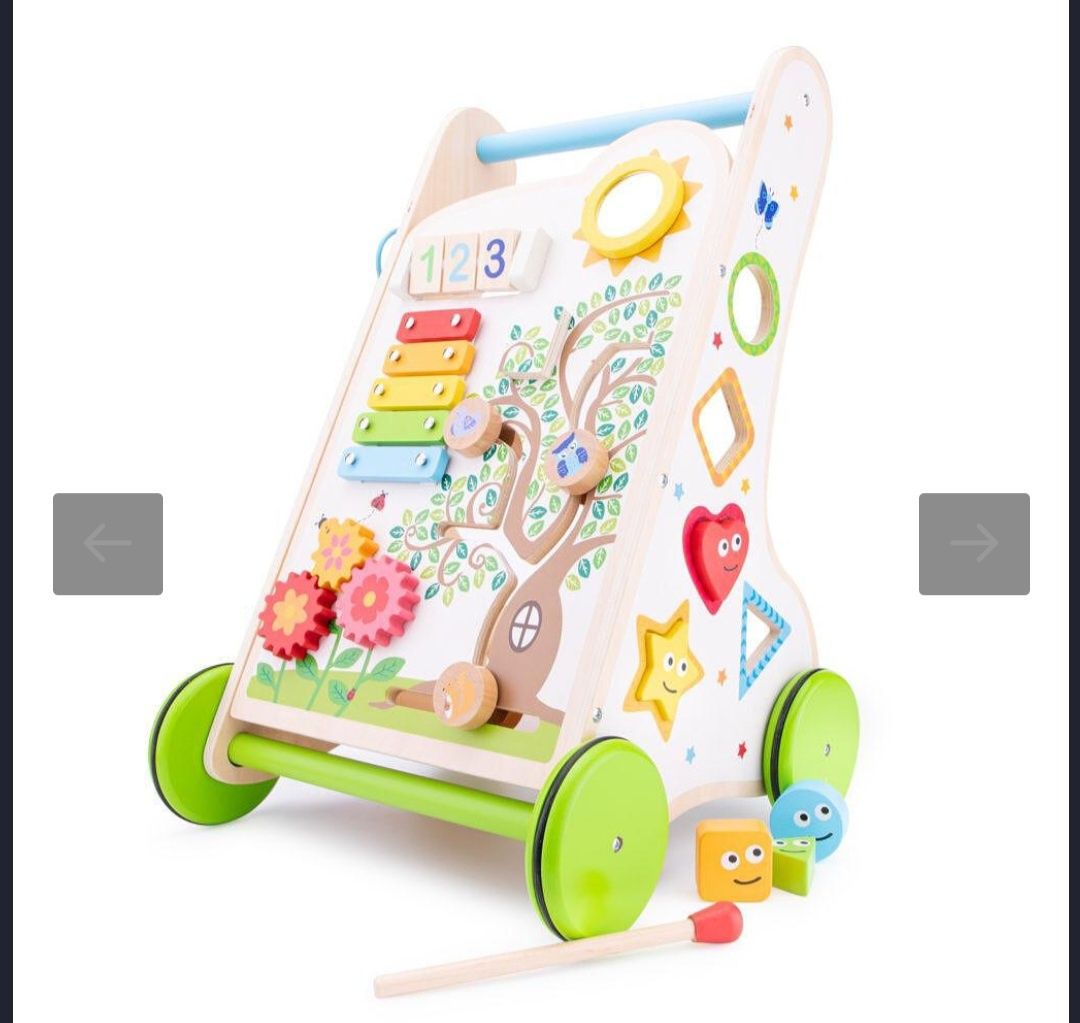 New Classic Toys Многофункционална дървена проходилка

Дървеното много