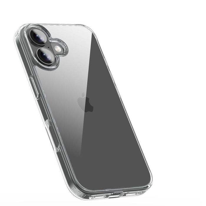 Калъф tech-protect flexair hybrid за iphone 17 в прозрачен цвят