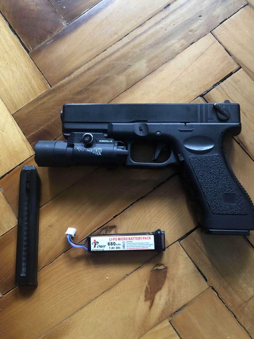 Airsoft / Еърсофт Glock 18C AEP