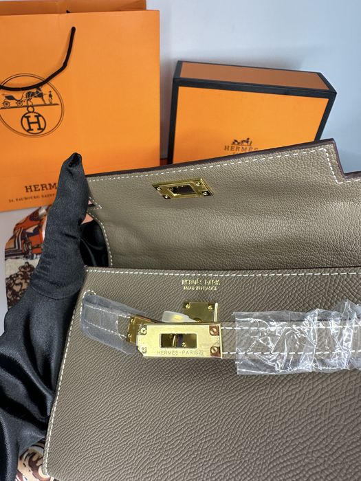 Geanta de lux HERMES Kelly mini 19  cm piele naturala 100% cadou c:39