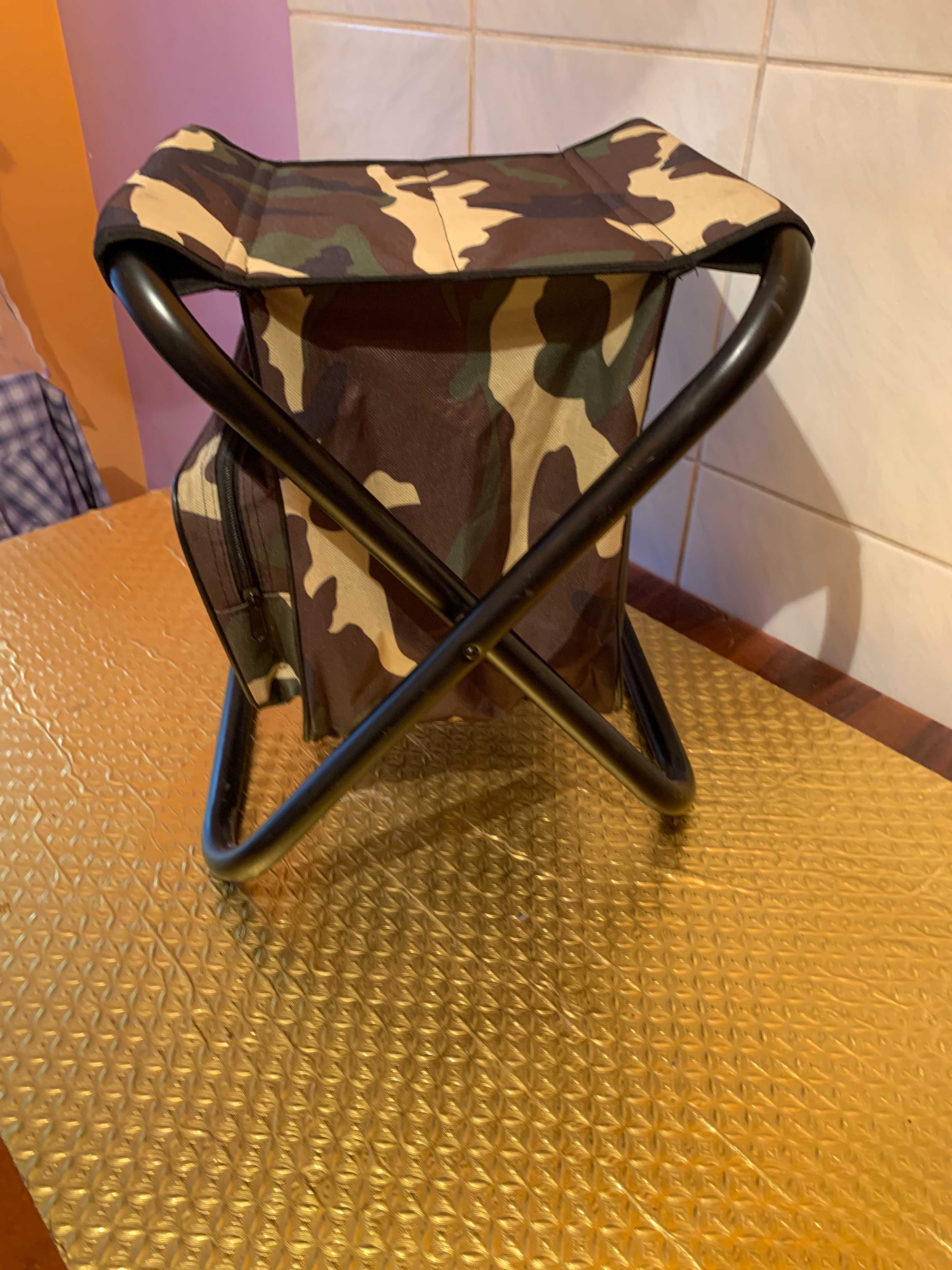Продам стульчик походный складной камуфляжного цвета (сделано в РФ)