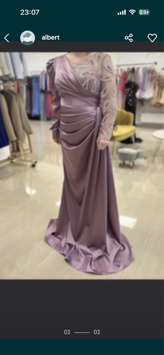 Rochie noua cu eticheta pe ea