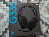 Слушалки Logitech G335 (черни) + ленти/наушници