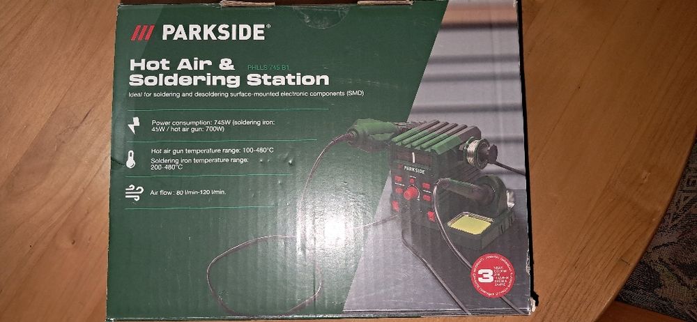 Statie de lipit 2 in 1 Parkside