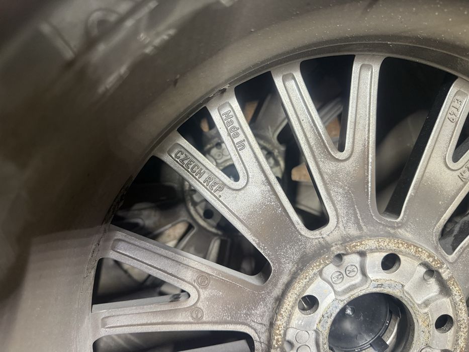 Roti Mercedes jante si anvelope iarna 225/45/R18 5x112