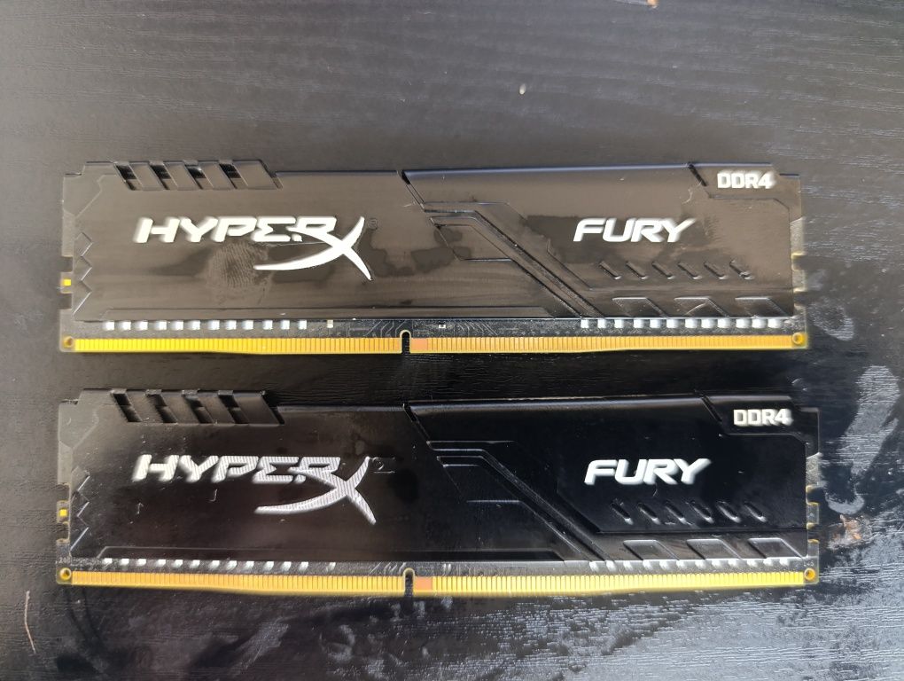 2x4 GB Kingston Hyperx Fury DDR4 2400