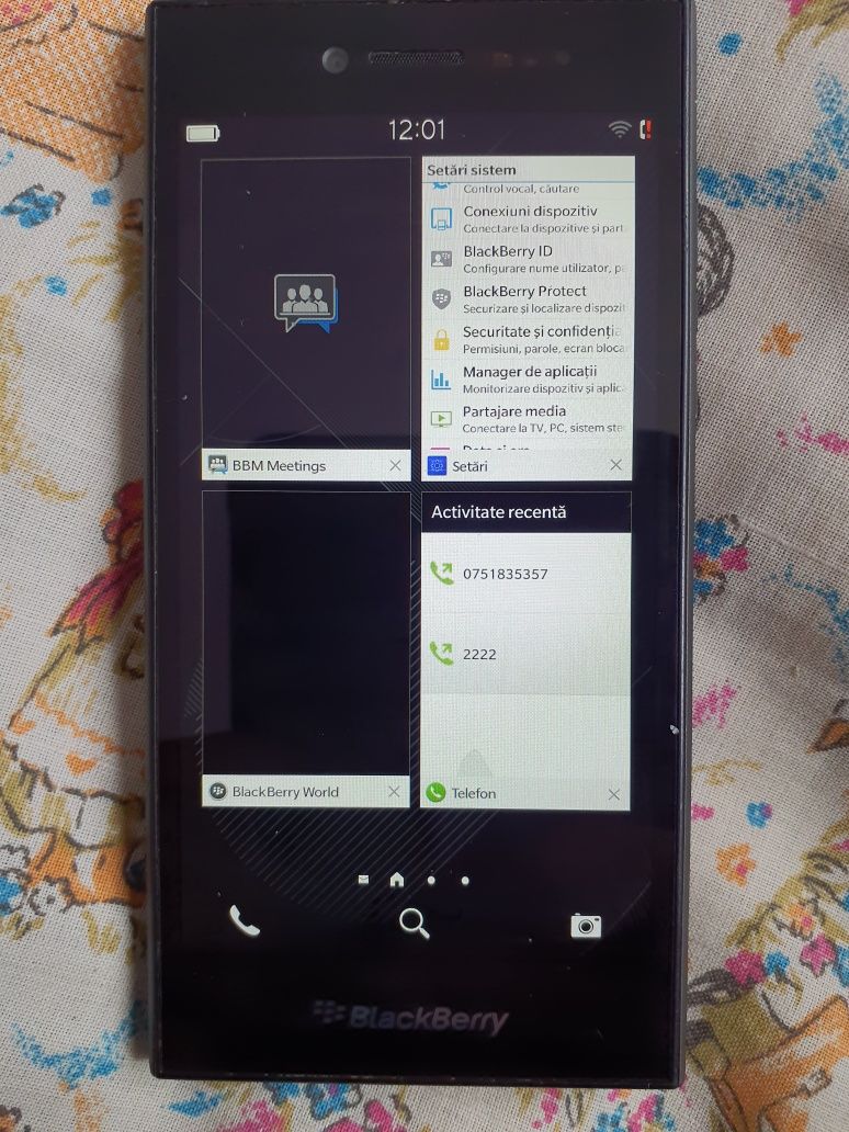 BlackBerry Leap str100-1 liber de retea perfect functional ca nou