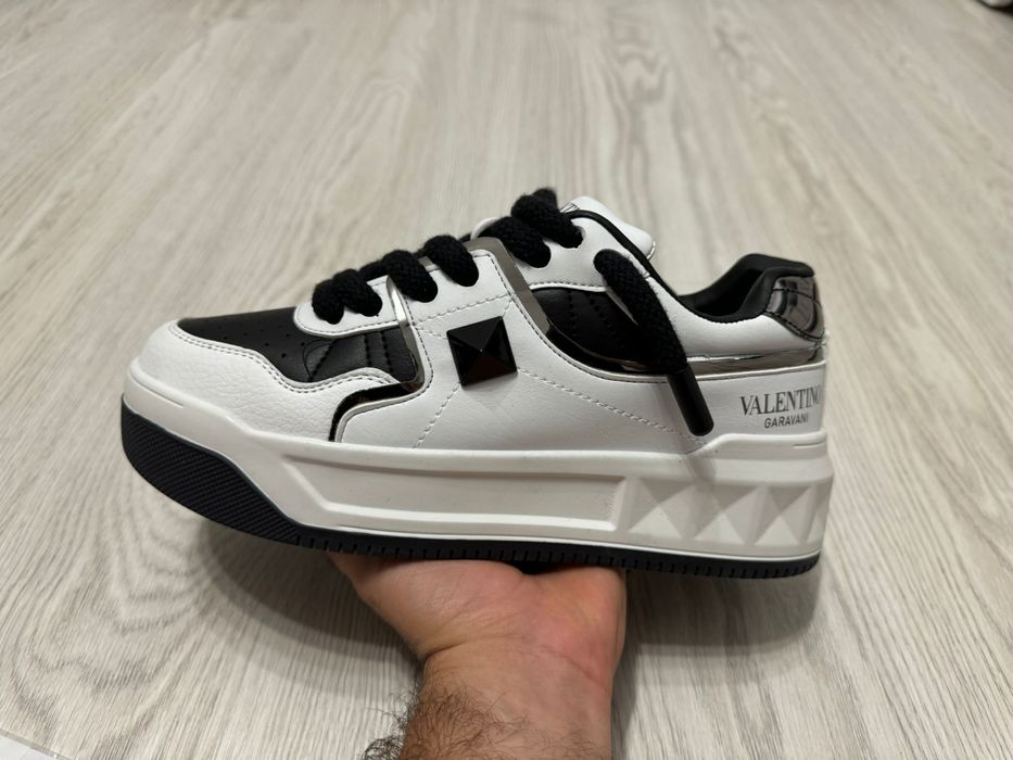 Adidasi Valentino Gravani Black&White Snkeakers/Papuci