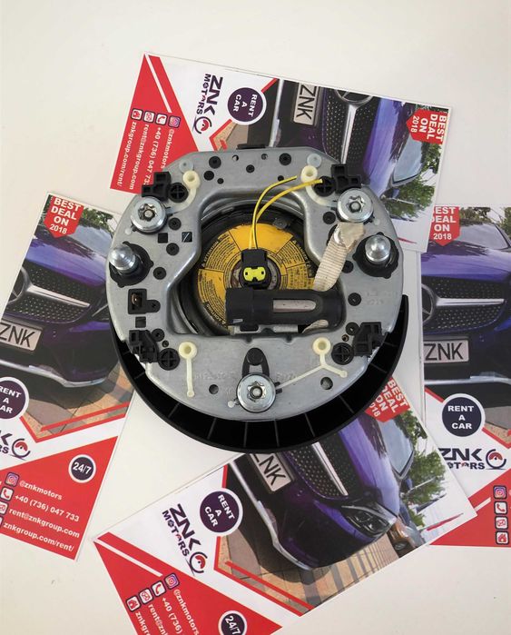 Audi A3 A4 A5 A6 A7 A8 kit airbag volan sline - set centuri fata spate