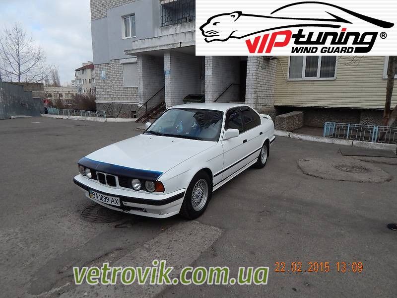 Мухабойка для капота BMW E34