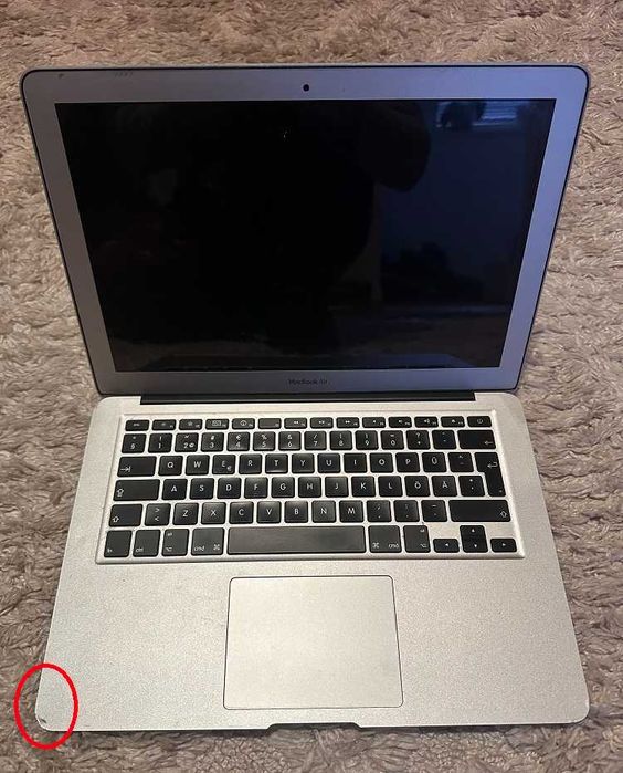 Macbook Air A1369 2011 13" DEFECT