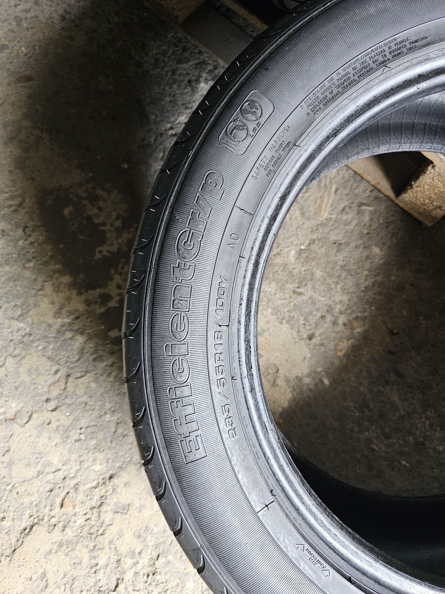 4 anvelope vara 235 55 18 Goodyear 6.2mm