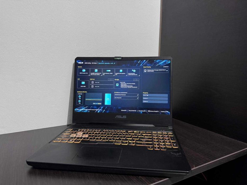 Laptop ASUS TUF FX505GT i5-9300H GTX 1650 4GB RAM 16GB, SSD 512GB